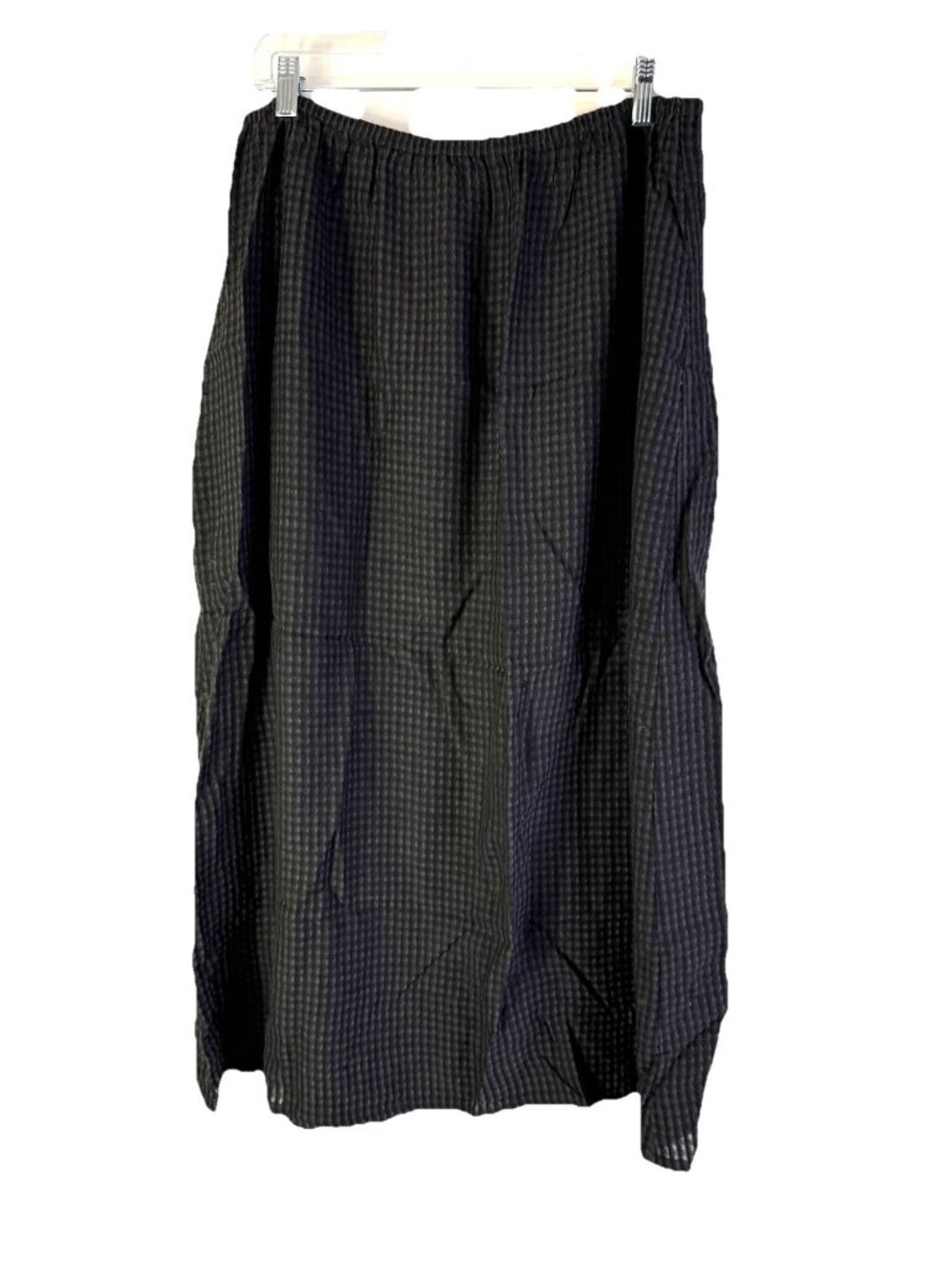 Vintage 90s Eileen Fisher Wool Blend Pull On Maxi Skirt Clean Girl